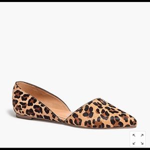 J. Crew Leopard D’orsay Flat NEW